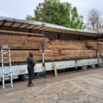 Bild von Vorbereitung zum Transport von Blockware für Bergwald Holz GmbH